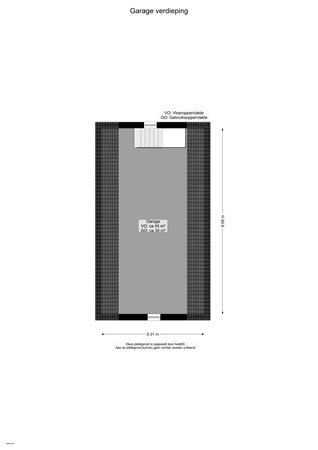 Floorplan - Marktstraat 1, 9363 GZ Marum
